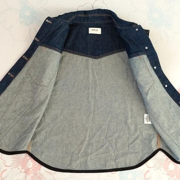 Agolde Evan Denim Shirt / Vest - Picture 8 of 15